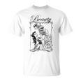 Disney Beauty And The Beast Belle Book Stack Sketch Portrait T-Shirt Disney Beauty And The Beast Belle Book Stack Sketch Portrait T-Shirt