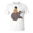 Disney The Jungle Book Mowgli And Baloo Chillin T-Shirt Disney The Jungle Book Mowgli And Baloo Chillin T-Shirt