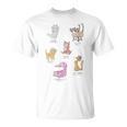 Disney Mickey And Friends Cat Names And Breeds Textbook T-Shirt Disney Mickey And Friends Cat Names And Breeds Textbook T-Shirt