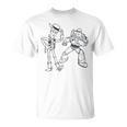 Disney PIXAR Toy Story Woody & Buzz Lightyear Sketch Book T-Shirt Disney PIXAR Toy Story Woody & Buzz Lightyear Sketch Book T-Shirt