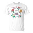 Disney Princess Botanicals Of Fairy Tales Floral Textbook T-Shirt Disney Princess Botanicals Of Fairy Tales Floral Textbook T-Shirt