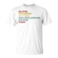 Dog Loving Coffee Drinking Book Reading Social Justice Premium Tri-Blend T-Shirt