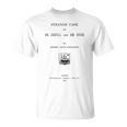 Dr Jekyll And Mr Hyde Title Page Literary Book Shirt T-Shirt Dr Jekyll And Mr Hyde Title Page Literary Book Shirt T-Shirt