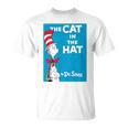 Dr Seuss The Cat In The Hat Book Cover Premium T-Shirt