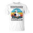 Ducks Books Lover Easily Distracted By Ducks & Books T-Shirt Ducks Books Lover Easily Distracted By Ducks & Books T-Shirt