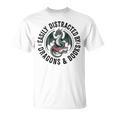 Easily Distracted By Dragons & Books T-Shirt