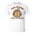 Fall In Love With Learning Books Pumpkin Autum Thanksgiving T-Shirt Fall In Love With Learning Books Pumpkin Autum Thanksgiving T-Shirt
