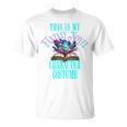 Fantasy Novel Character This Is My Book Character Costume T-Shirt