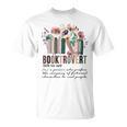 Floral Booktrovert Wildflowers Bookworm Reading Book Lovers T-Shirt Floral Booktrovert Wildflowers Bookworm Reading Book Lovers T-Shirt