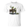 Frog Toad Fishing Vintage Classic Book Frog T-Shirt Frog Toad Fishing Vintage Classic Book Frog T-Shirt