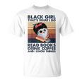 Girl Owl That's What I Do Read Books T-Shirt Girl Owl That's What I Do Read Books T-Shirt