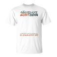 Guest Book 18th Birthday Guest List 18 Years Boy Men T-Shirt