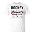 Hockey Romance Book Club Reader Sports Love Reading Premium Tri-Blend T-Shirt