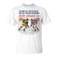 Ice Hockey Romance Reader Book Lover Reading Smut Smutty T-Shirt