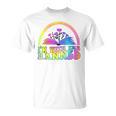 I'm With The Banned Books Retro Tie Dye Wildflowers T-Shirt