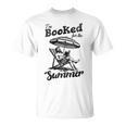 I'm Booked For The Summer Retro Vacation Beach Read Book Men T-Shirt