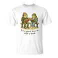 It’s A Good Day To Read A Book – Reading Frog T-Shirt