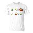 Just Bookworm Things Nerd Reading Book Tortoise Turtle Books T-Shirt