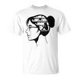 Just a Girl Who Loves Books Reading Silhouette Graphic T-Shirt Just a Girl Who Loves Books Reading Silhouette Graphic T-Shirt