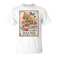 Just A Mom Who Loves Books Vintage Bookish Reader T-Shirt