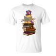Kittens Cats Tea Party And Books T-Shirt Kittens Cats Tea Party And Books T-Shirt