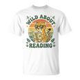 Leopard Animal Print Bookish Wild About Reading Cheetah Book T-Shirt Leopard Animal Print Bookish Wild About Reading Cheetah Book T-Shirt