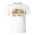 This Librarian Is Retired 2026 Book Lover Retirement Reading Premium Tri-Blend T-Shirt