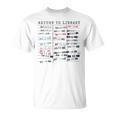 Library Card Due Date Stamp Book Lover Reading Vintage Read T-Shirt Library Card Due Date Stamp Book Lover Reading Vintage Read T-Shirt