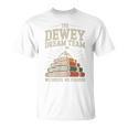 Library Dream Team Mountain Of Books Librarian Premium Tri-Blend T-Shirt