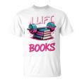 I Lift So I Can Carry More Books Reader Gym Book Lover T-Shirt I Lift So I Can Carry More Books Reader Gym Book Lover T-Shirt