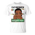 Lil Mr Kindergarten Prince Boys Melanin Boy Read Books T-Shirt