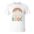 Take A Look It's In A Book Retro Reading Advocate Distressed T-Shirt Take A Look It's In A Book Retro Reading Advocate Distressed T-Shirt