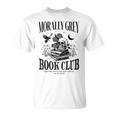 Morally Grey Book Club Skeleton Books Lover Bookworm T-Shirt Morally Grey Book Club Skeleton Books Lover Bookworm T-Shirt