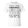 Mr Men Retro Comic Book Strip 70s & T-Shirt