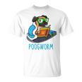 Nerdy Pug Reading Books Poogworm Pug Bookworm T-Shirt Nerdy Pug Reading Books Poogworm Pug Bookworm T-Shirt