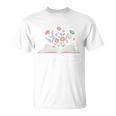 New Chapter Begins Retired 2026 Floral Book Retirement Women T-Shirt
