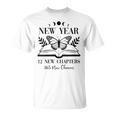 New Year 2026 Reading Book 12 New Chapters 365 New Chances T-Shirt New Year 2026 Reading Book 12 New Chapters 365 New Chances T-Shirt