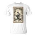 Occult Reader Tarot Card Book Lover Skeleton Reading T-Shirt Occult Reader Tarot Card Book Lover Skeleton Reading T-Shirt