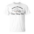 The Office Finer Things Club With Book T-Shirt