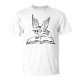 Owls And Books Reading Forest Animal T-Shirt