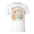 Plant A Seed Read Library Summer Reading 2026 Floral Book T-Shirt Plant A Seed Read Library Summer Reading 2026 Floral Book T-Shirt