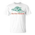 The Plot Thickens Bookish Raccoon Fantasy Book Reader T-Shirt The Plot Thickens Bookish Raccoon Fantasy Book Reader T-Shirt