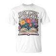 Plot Twist I’m Pregnant Book Lover Announcement T-Shirt