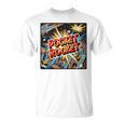 Pocket Rocket Comic Book Style Premium Tri-Blend T-Shirt