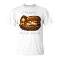 I Prefer Cats & Books – Calico Cat And Book T-Shirt I Prefer Cats & Books – Calico Cat And Book T-Shirt