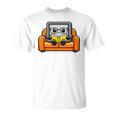 Proud Library Patron Cute Tablet Reading a Book T-Shirt Proud Library Patron Cute Tablet Reading a Book T-Shirt