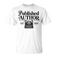 Published Author Writer 2026 New Book Novel Writing Premium Tri-Blend T-Shirt Published Author Writer 2026 New Book Novel Writing Premium Tri-Blend T-Shirt