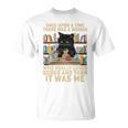 There Was A Woman Who Really Loved Books And Yarn Crocheting T-Shirt