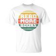 Read More Books Retro Vintage Book Lover Premium Tri-Blend T-Shirt