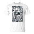 Read In Peace Book Lover Bookworm Skeleton Book Lover Performance T-Shirt Read In Peace Book Lover Bookworm Skeleton Book Lover Performance T-Shirt